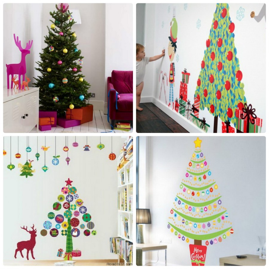 Украшение класса на новый год