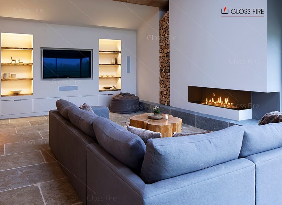 Биокамин Firezo l'angolo sinistro 600