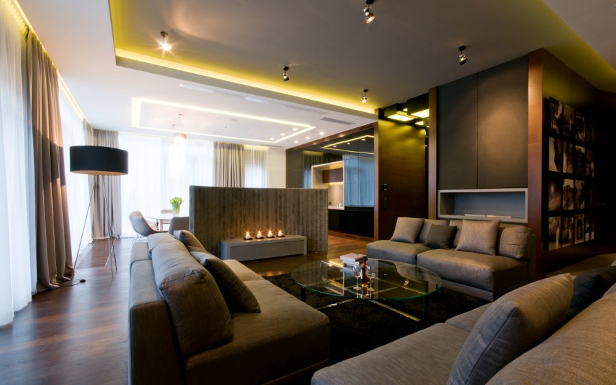 Интерьер гостиной