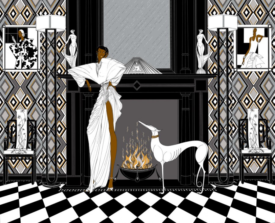 Ар-деко стиль в живописи