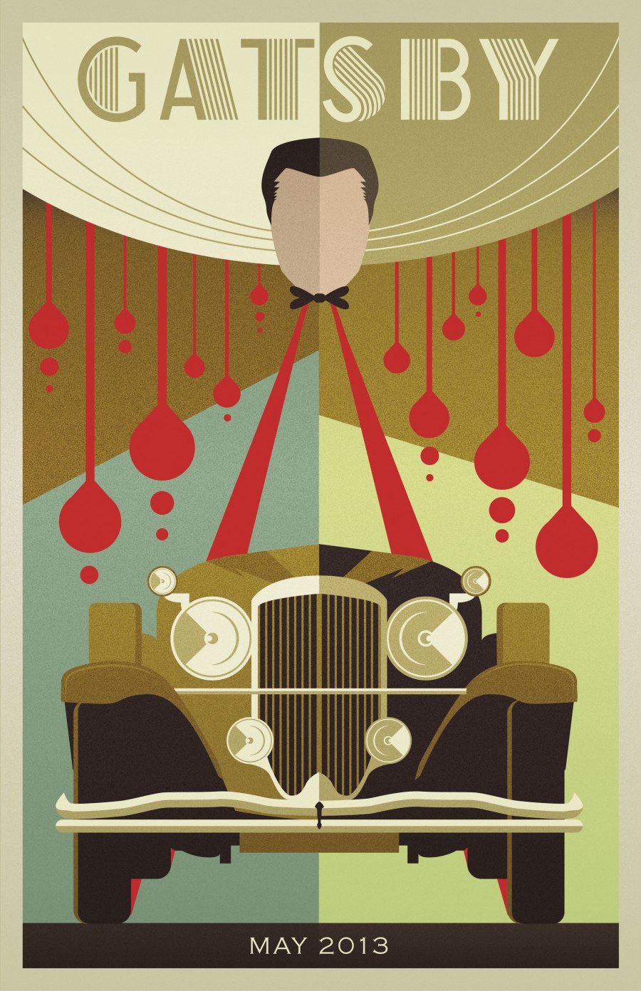 Плакаты арт деко Гэтсби