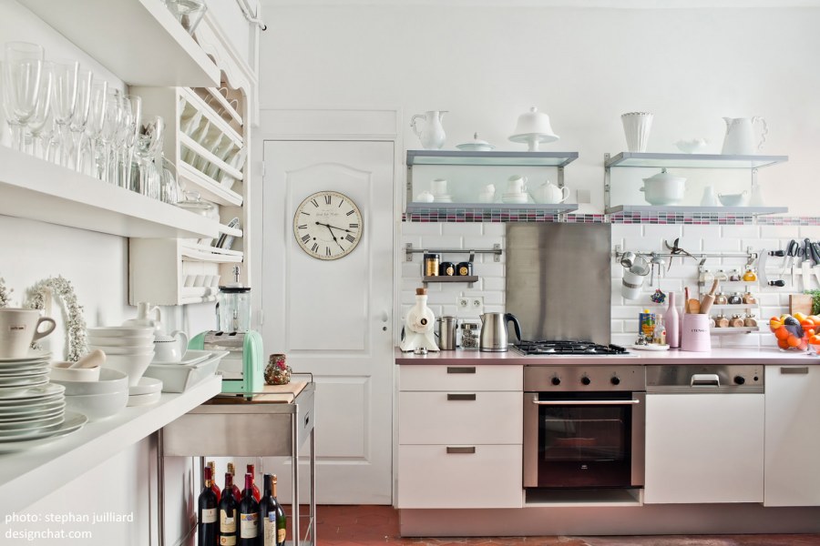 Кухня в Парижской квартире