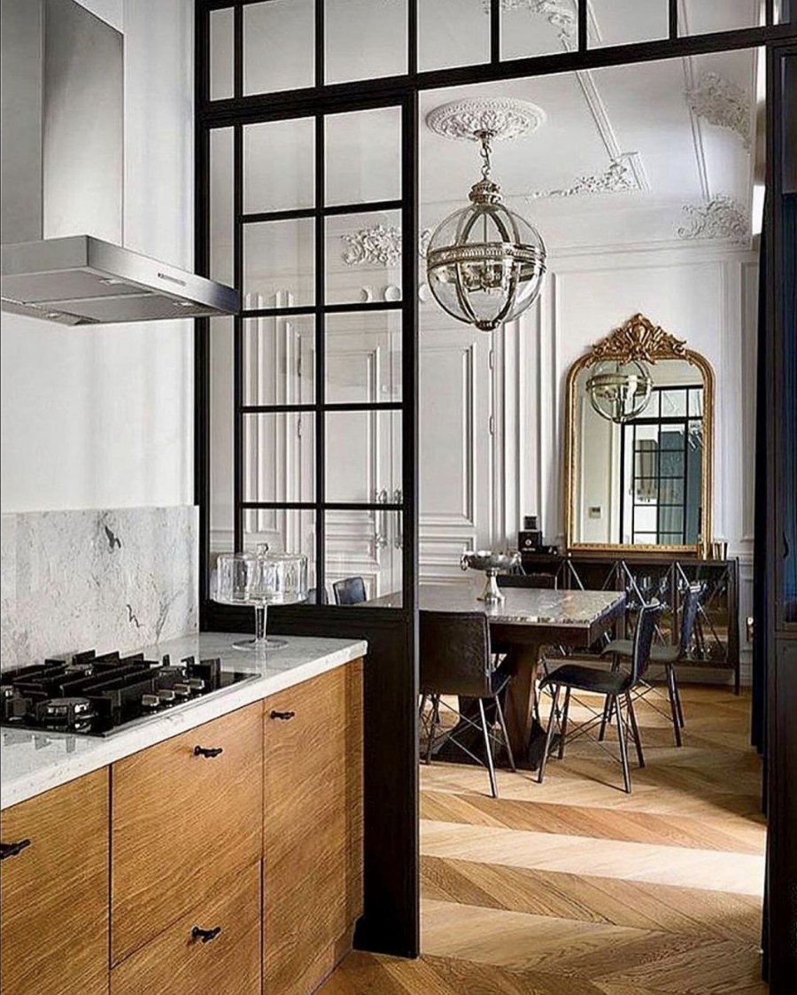 Кухня в парижском стиле