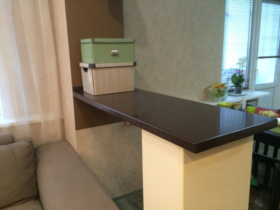 Барная стойка из иск. Камня