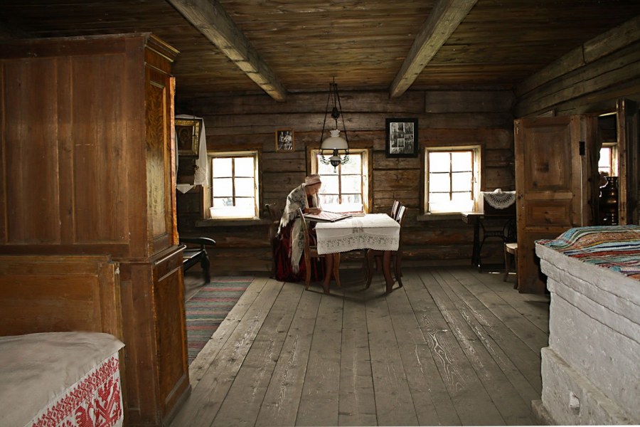 Интерьер русской избы