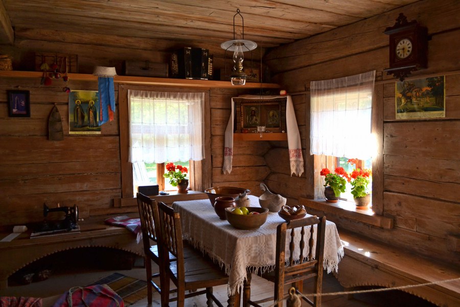 Витославлицы Великий Новгород изба Добровольских - летняя изба