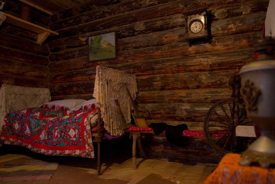 Башкирская изба изнутри