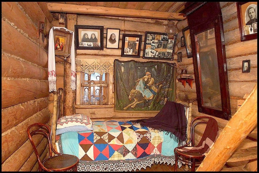 Интерьер старой русской избы