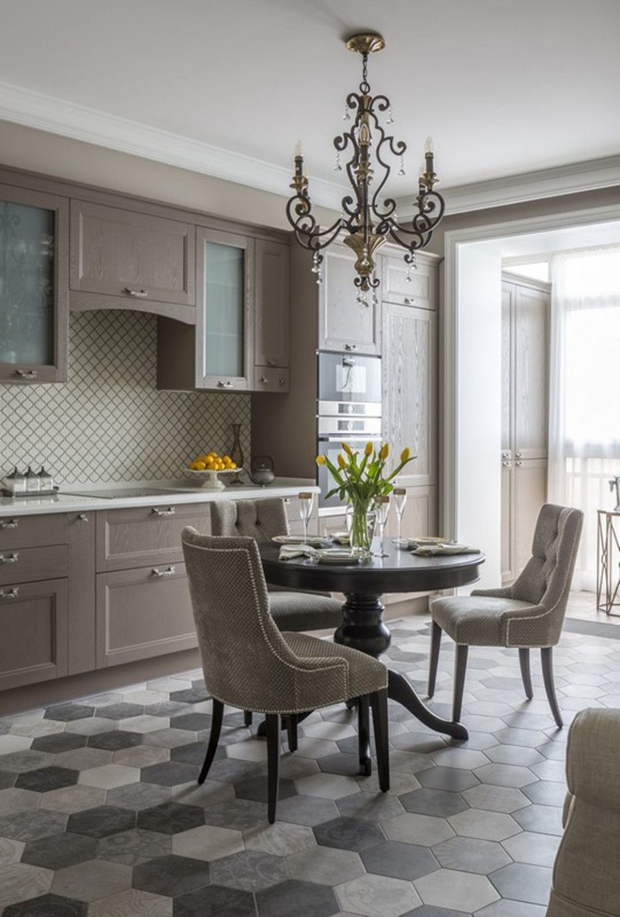 Кухня Неоклассика беж