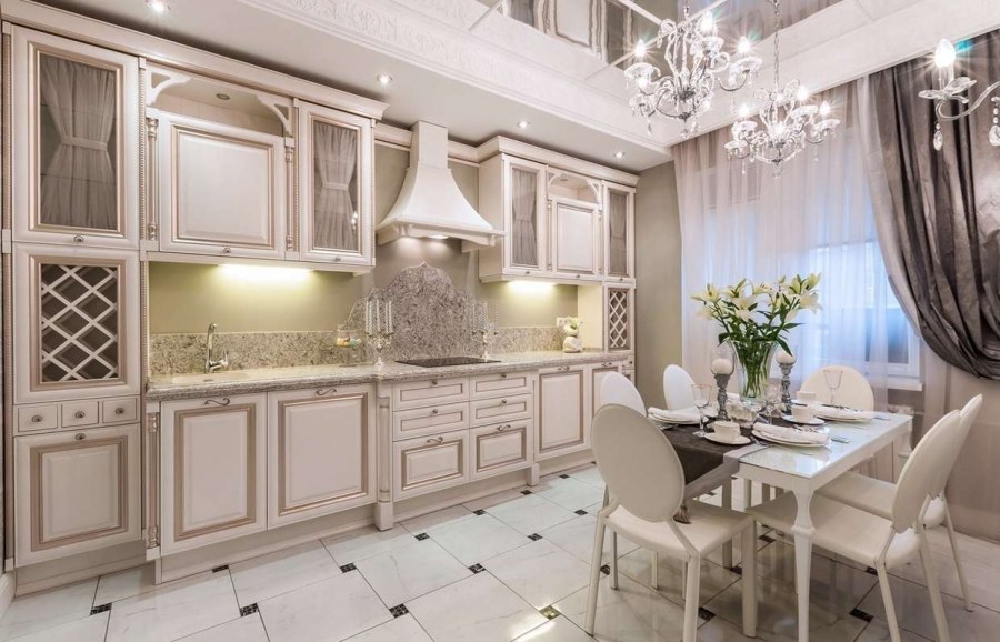 Кухня викласическом стиле