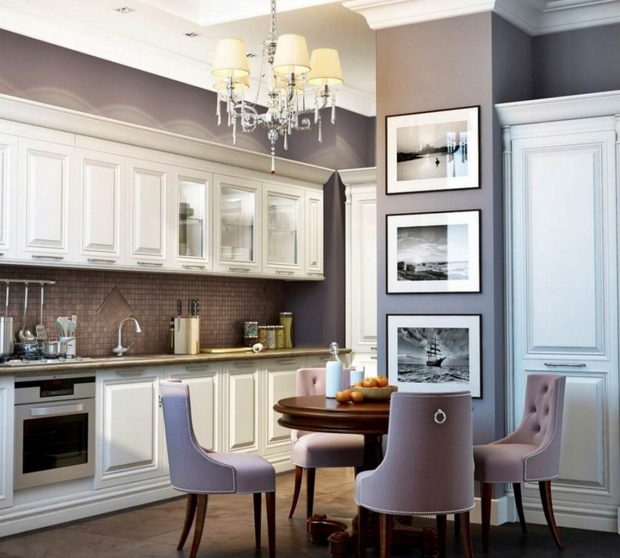 Стиль Неоклассика в интерьере кухни