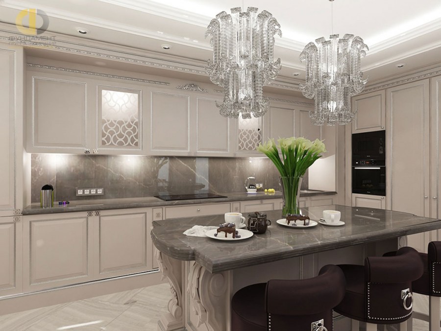 Кухня Неоклассика беж