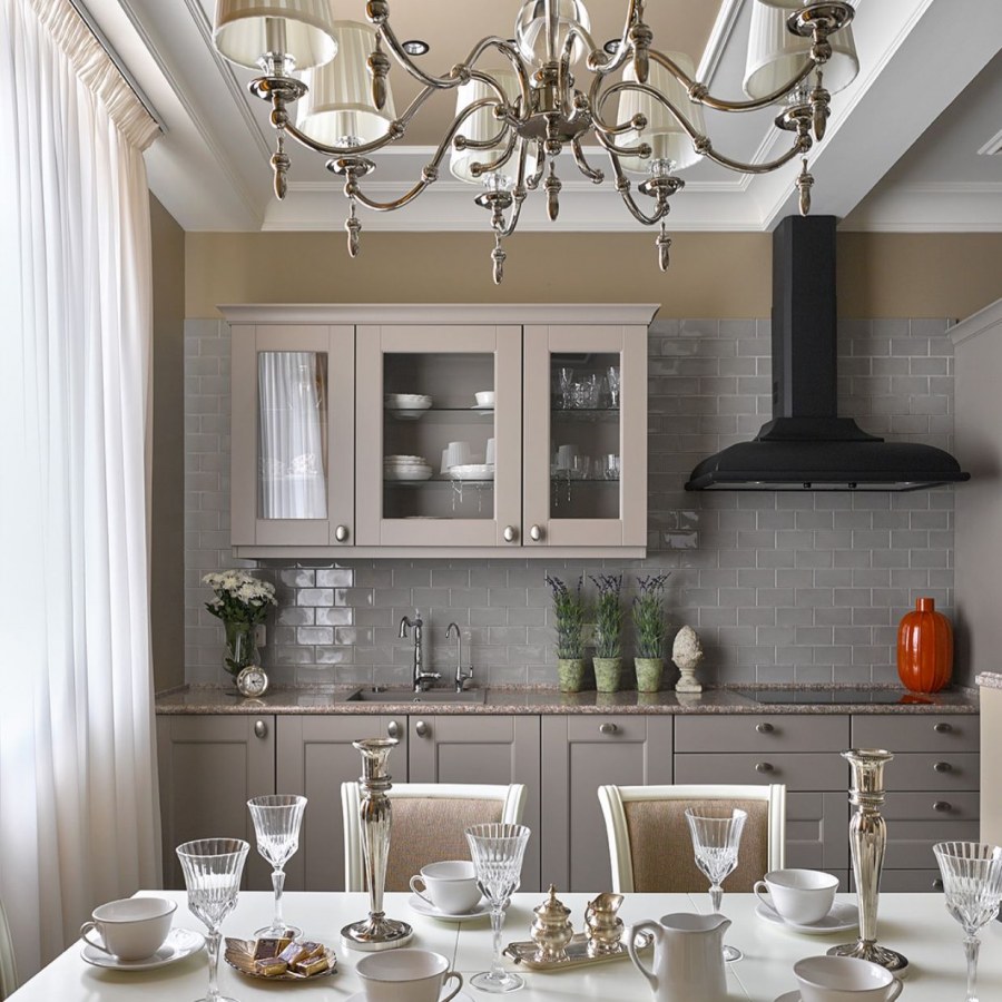 Классические люстры для кухни