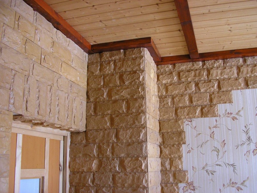 Декоративная плитка из пенопласта