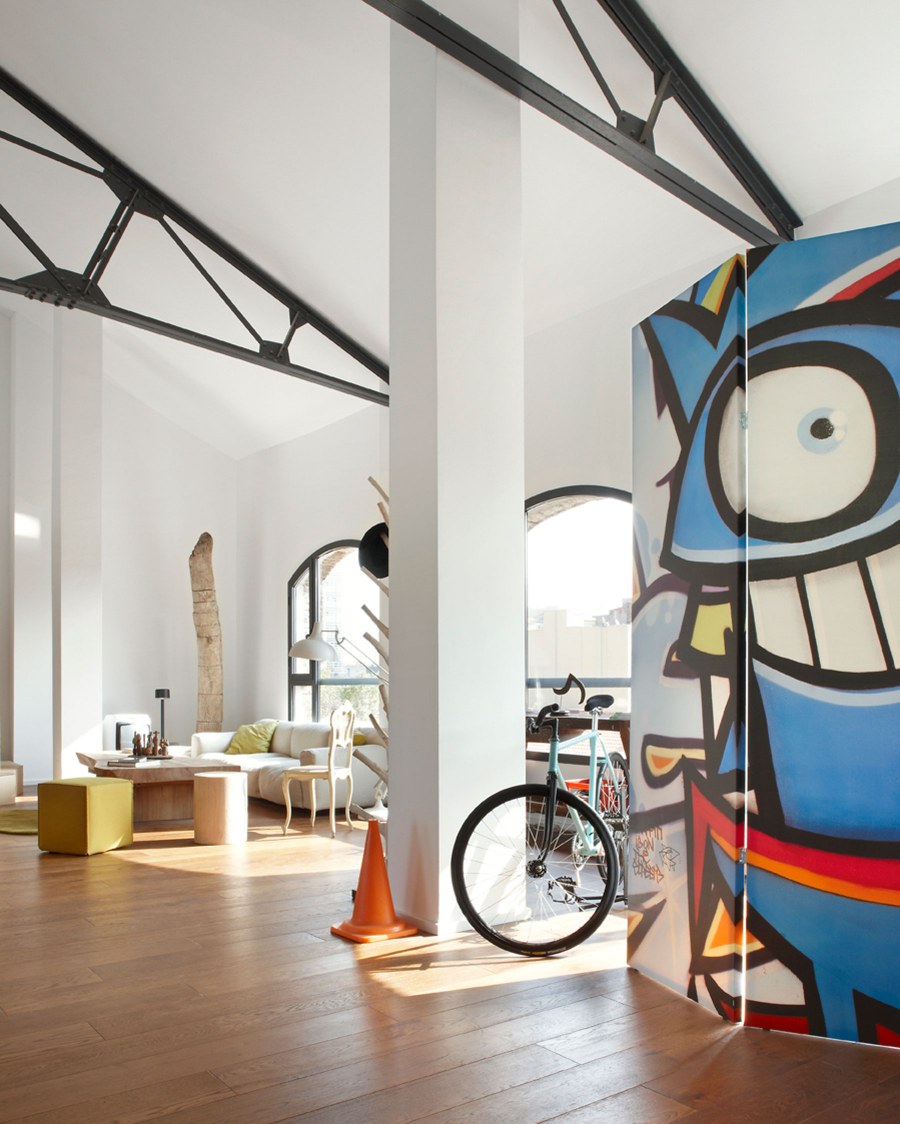 Комната в уличном стиле