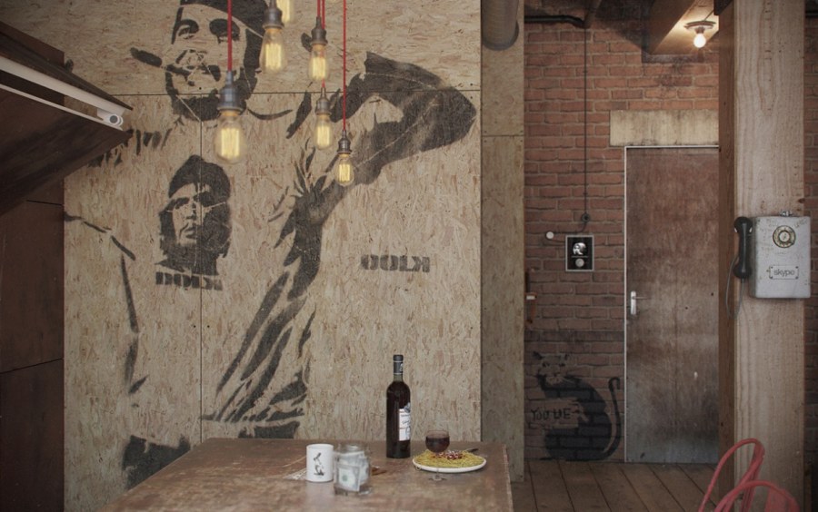 Фотообои в стиле лофт