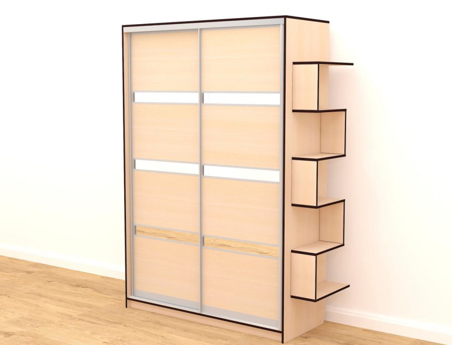 Диана Руссо шкаф купе двухдверный 120