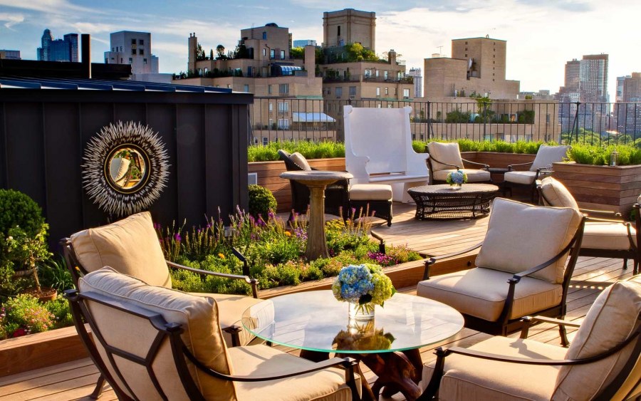 Luxury лаунж зона терраса