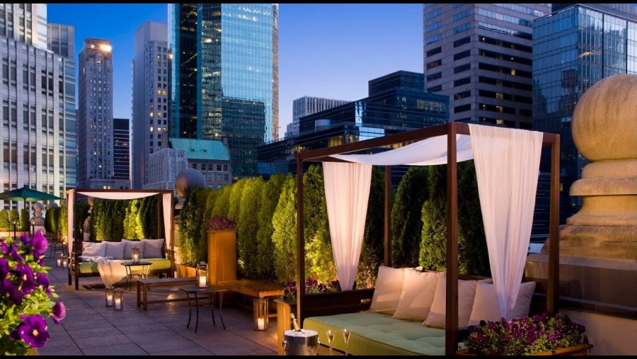 Ресторан на крыше Нью Йорк