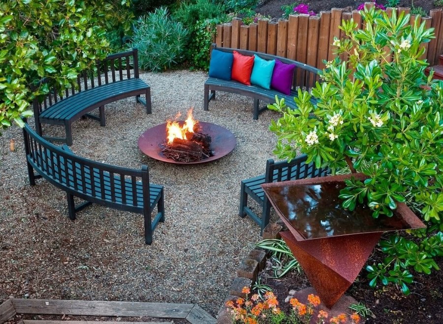 Зона отдыха на даче