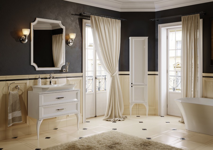 Тумба с раковиной Aqwella 5 Stars LADONNA