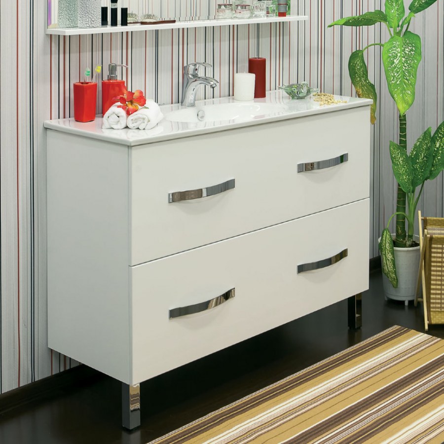 Sanflor 120 тумба с раковиной