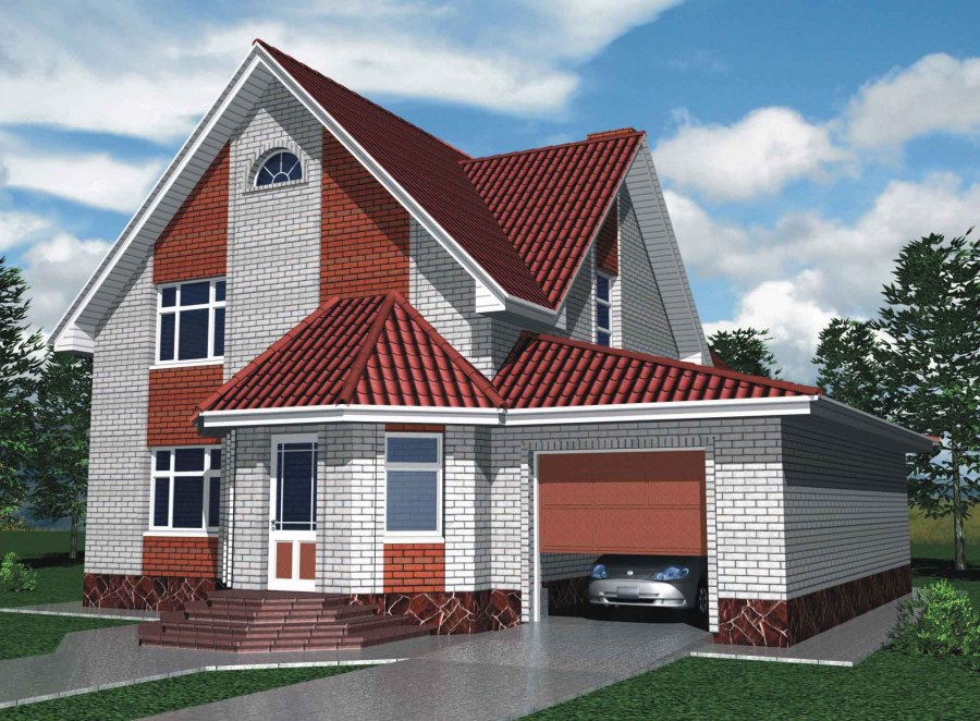 Дом с гаражом