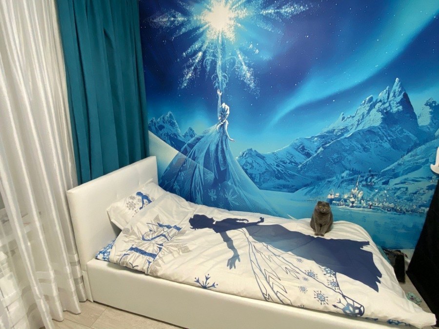 Комната в стиле Холодное сердце