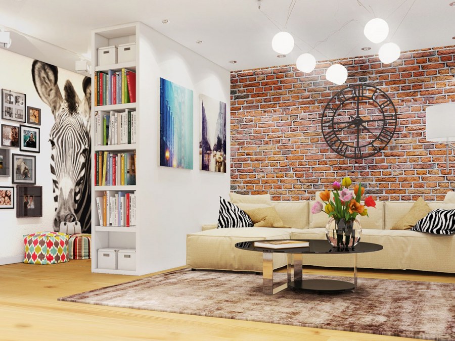 Декор в стиле лофт