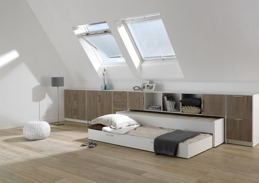 Детская мебель в мансарде