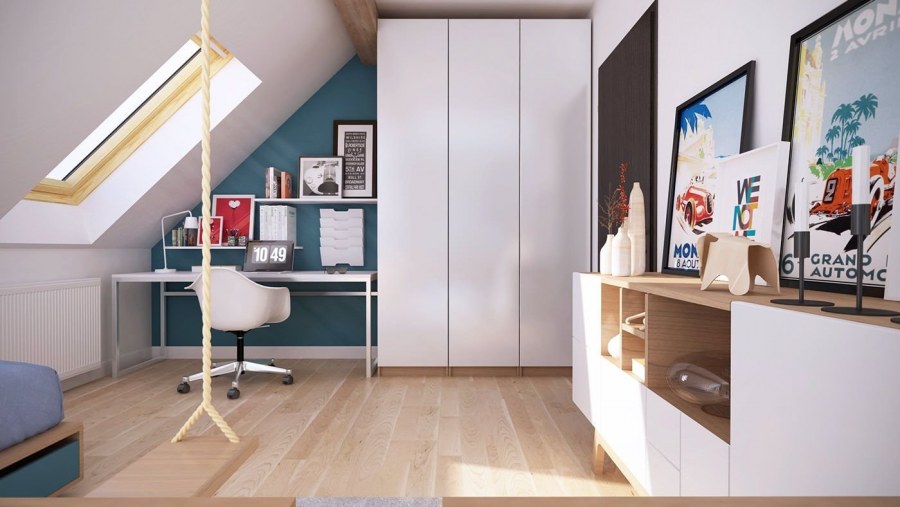 Мебель для мансардных комнат