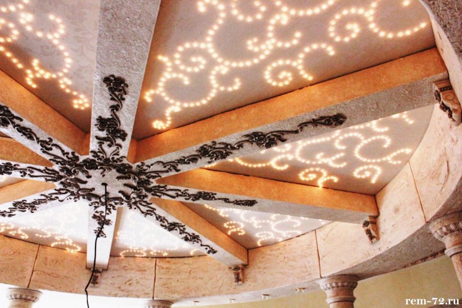 Декорированный потолок