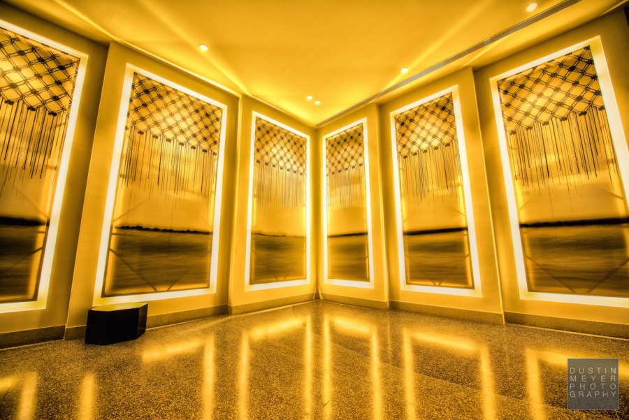 Золотой интерьер фон