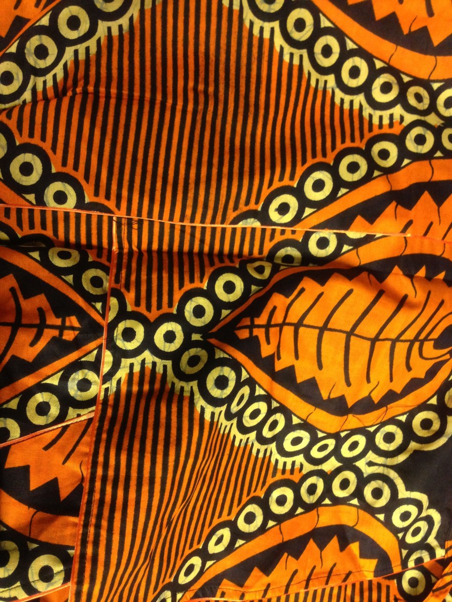Ткань в африканском стиле