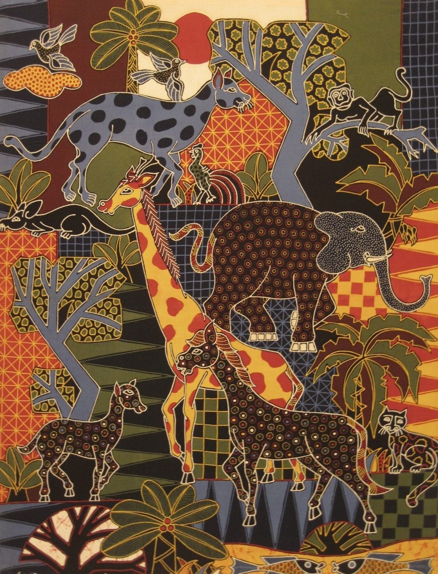 Африканский батик