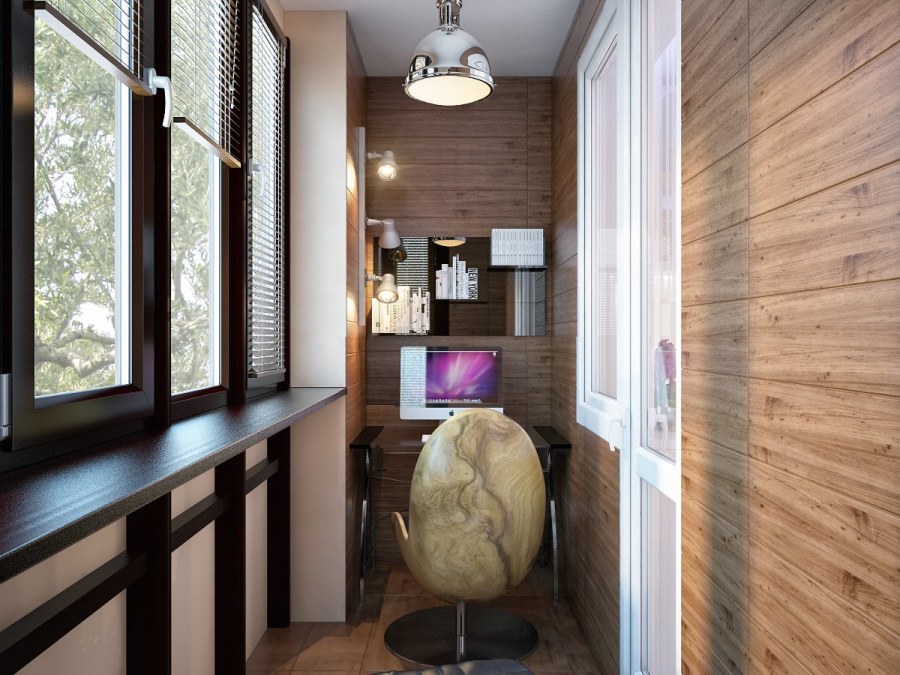 Балкон лофт 3м