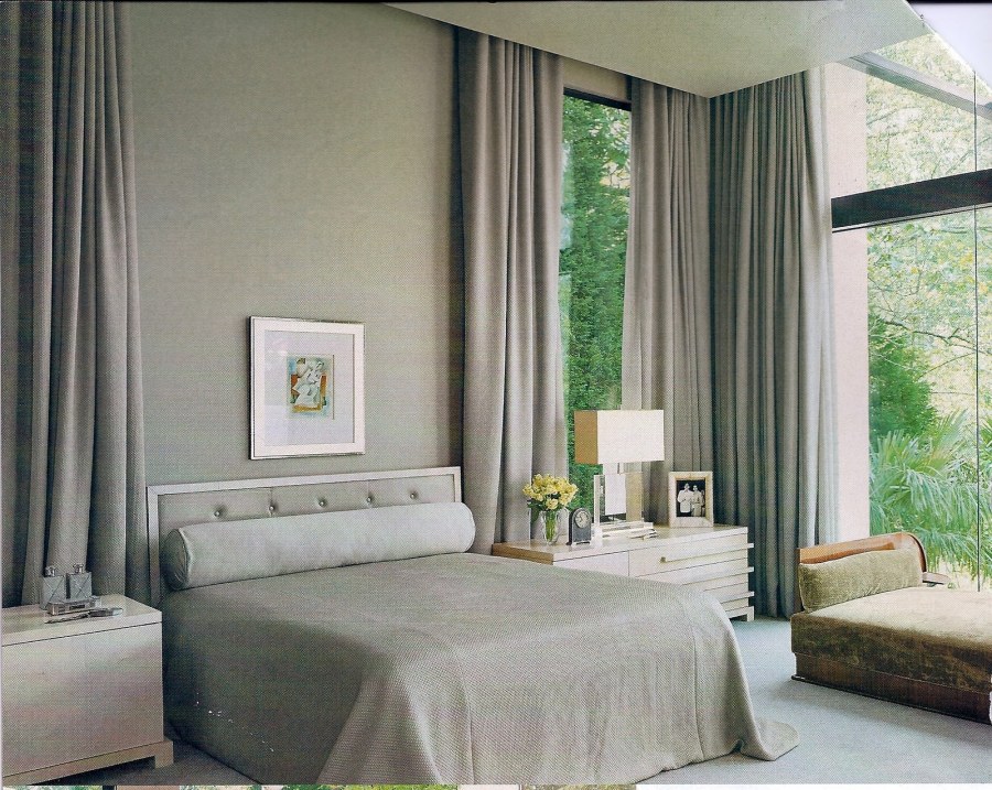 Занавески в спальню для гостиниц