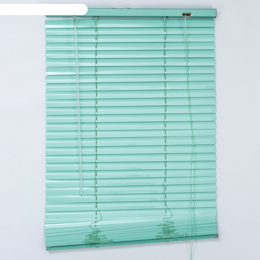 Жалюзи горизонтальные Ugo Loks 80х160см белый глянец 25мм, арт.вн048-80