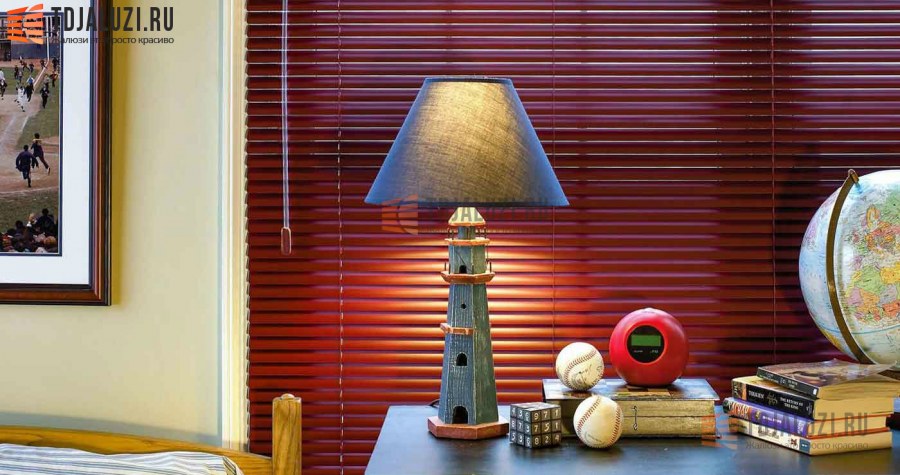 Алюминиевые жалюзи в интерьере