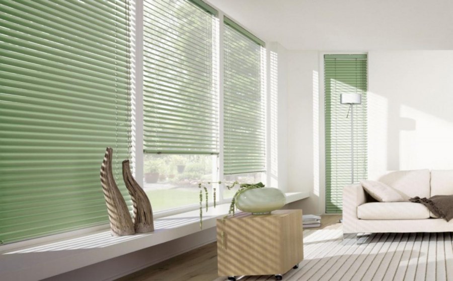 Плиссе Эскар салатовый