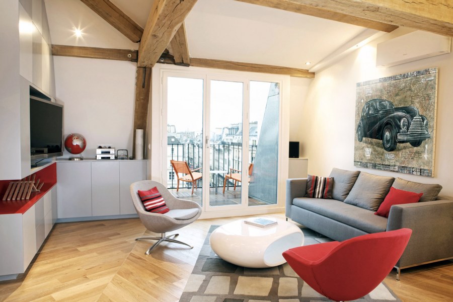 Необычные интерьеры маленьких квартир