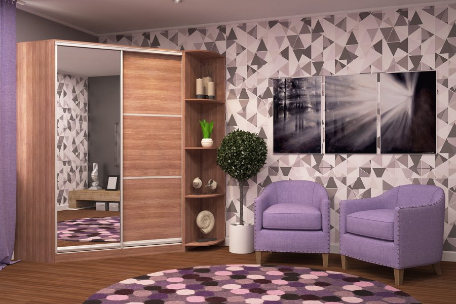 Шкаф Анна угловой 1450