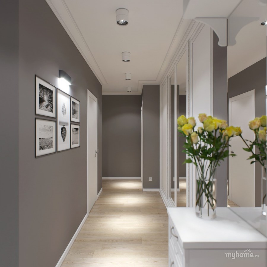 Интерьер холла в современном стиле