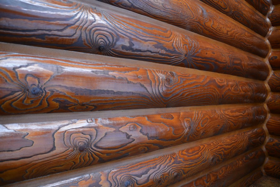 Тёплый шов для деревянных домов светлый