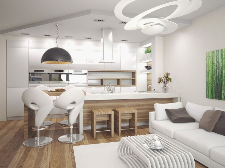 Гостиная 18кв Эклектика