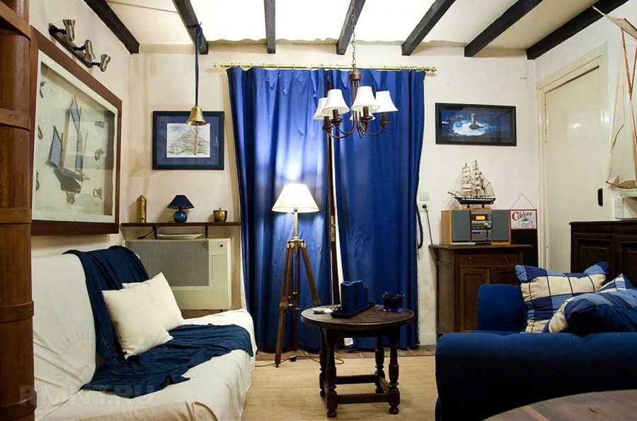Морской стиль в интерьере