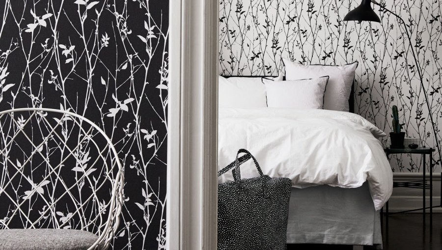 Обои черно-белые для стен