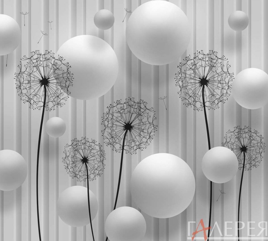 Фотообои с шарами