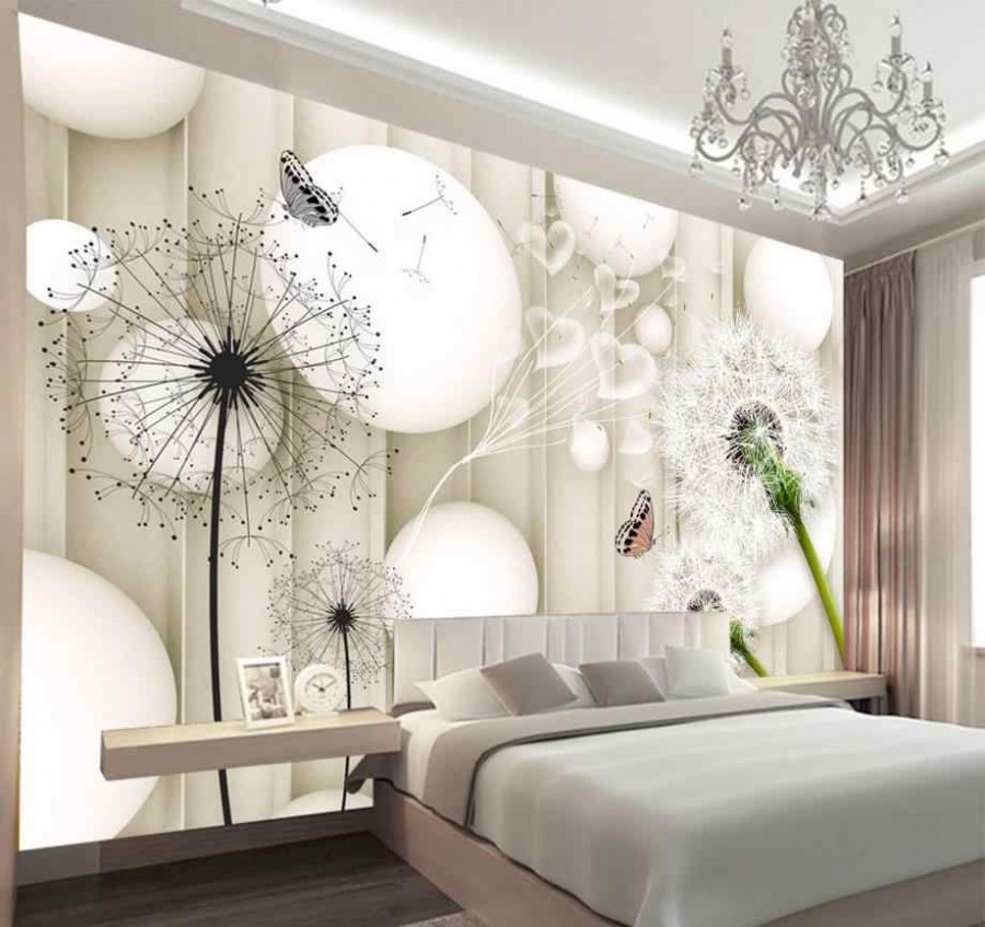 Фотообои в спальню