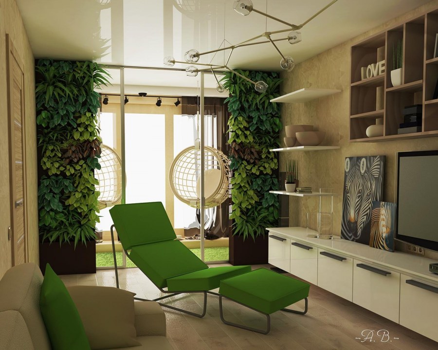 Перегородки в экостиле